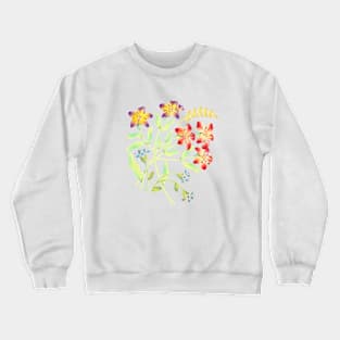 Midnight Meadow Floral Crewneck Sweatshirt